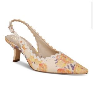 Sam Edelman kitty sling back heel